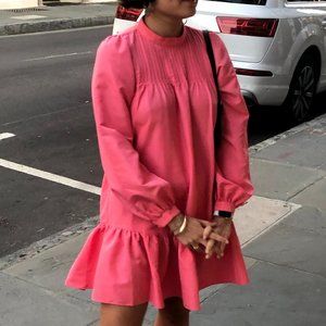 H&M PINK DRESS XXS LIKE NEW